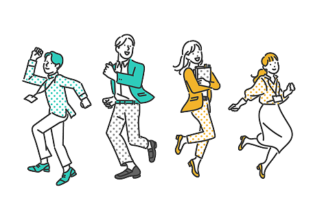 男女比のイラスト