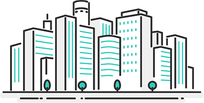 支援実績数のイラスト